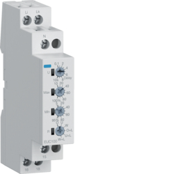EUC100 Kontrollrelais Stromüberwachung direkt 1P+N 1 Wechsler